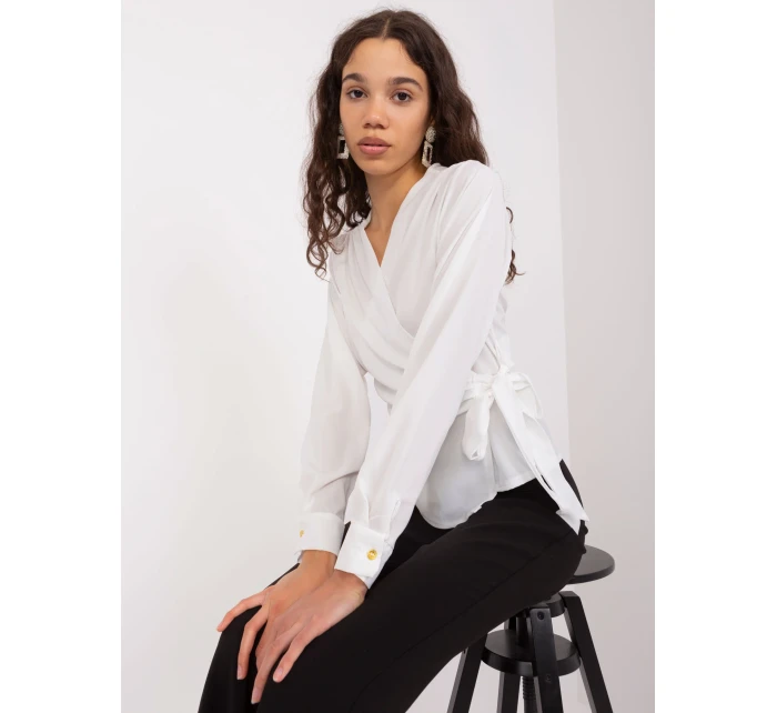 Bluzka EM BZ model 19034352 biały - FPrice Bluzka EM BZ model 19034352 biały - FPrice