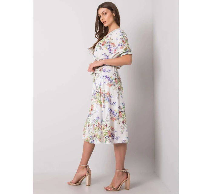 Šaty LK SK 507639 1.75P bielozelené Šaty LK SK 507639 1.75P bielozelené