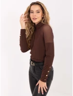 Blúzka MI BZ M776.13 hnedá Blúzka MI BZ M776.13 hnedá