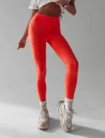 Dámske legíny 277396 neónovo pomarančové - Ola Voga