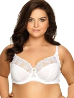 Mäkká dámska podprsenka AV 1922 WHITE SSS