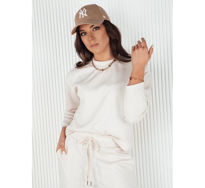 Dámská mikina ecru Dstreet model 21972896 - FashionStreet