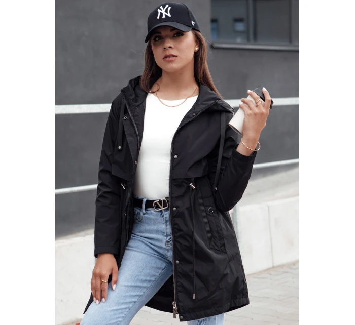 Dámská přechodná bunda parka černá Dstreet model 21979013 - FashionStreet Dámská přechodná bunda parka černá Dstreet model 21979013 - FashionStreet