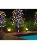 SOLÁRNY OHŇOSTROJ STROMOVÁ LAMPA VIACFAREBNÁ 72CM 120 LED SOLÁRNY OHŇOSTROJ STROMOVÁ LAMPA VIACFAREBNÁ 72CM 120 LED