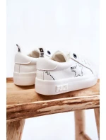 Dziecięce Buty Sportowe Sznurowane Big Star KK374222 Białe