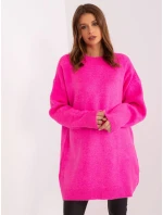 Šaty LC SK 0568.70P fluo ružová