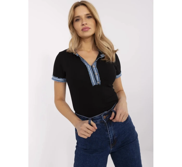 Blúzka NM TS V8319.95 čierna