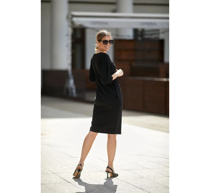 Dámské šaty model 19533337 černé - La Aurora