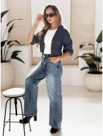 Dámsky sveter NUTI modrý FashionStreet MY1675