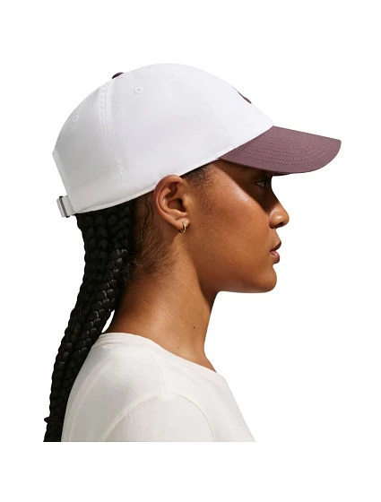 Baseballová čiapka Nike Club bielo-fialová FB5368 104