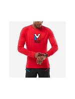 Pánske tričko MILLET Trilogy Wool Ts Ls M, červené Pánske tričko MILLET Trilogy Wool Ts Ls M, červené
