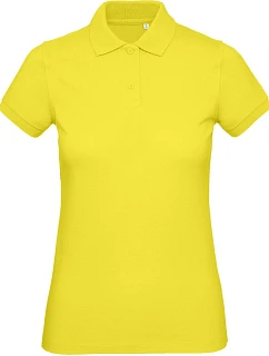 B&C Inspire Polo /women_° Dámske polo tričko z bio bavlny 01.0440 solar yellow