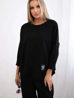 Súprava Punto Milano Zimná tepláková súprava + nohavice čierna