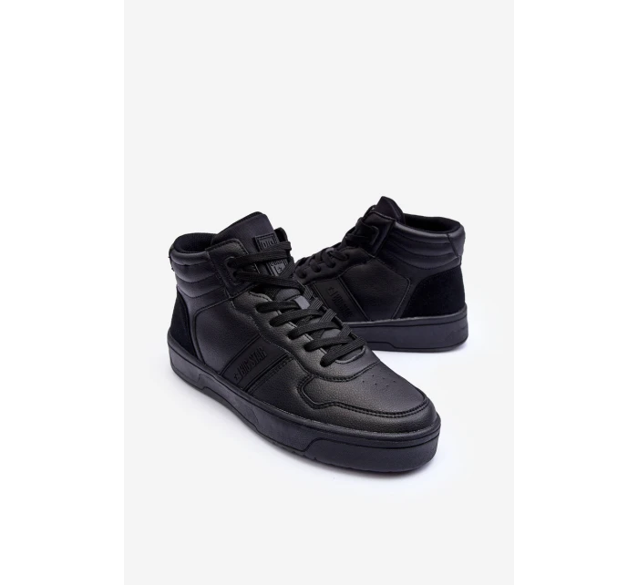 Buty Sportowe Męskie Memory Foam Big Star KK174135 906 Czarne Buty Sportowe Męskie Memory Foam Big Star KK174135 906 Czarne