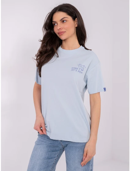 T shirt model 21821360 jasny niebieski - FPrice