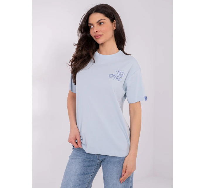 T shirt model 21821360 jasny niebieski - FPrice