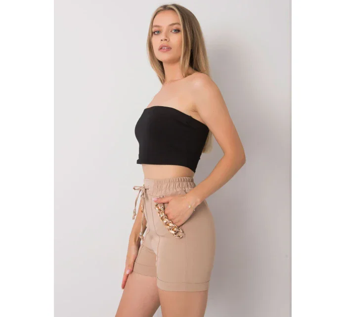 Šortky DHJ SN 13260.38P tmavá lila