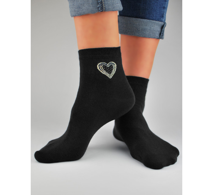 NOVITI Ponožky SB027-W-02 Black