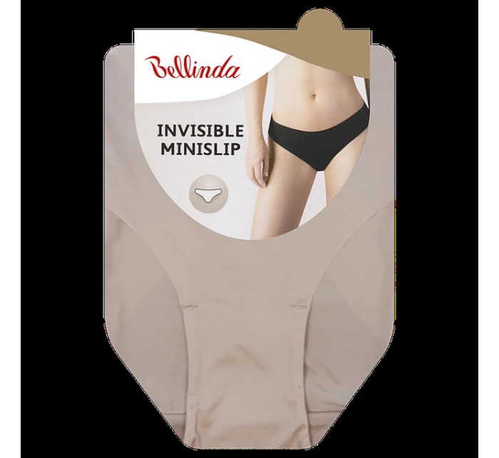 Dámske bezšvové nohavičky INVISIBLE MINISLIP - BELLINDA - nude