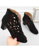 Semišové boty M.Daszynski W model 21958282 černá - M. Daszyński Semišové boty M.Daszynski W model 21958282 černá - M. Daszyński