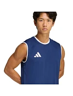 Pánske tričko adidas Entrada 26 Sleeveless Jersey navy blue KB3930