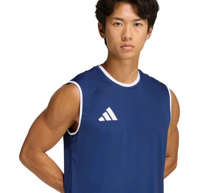 Pánske tričko adidas Entrada 26 Sleeveless Jersey navy blue KB3930