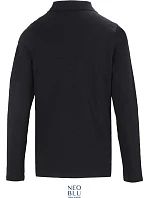LSL Women Dámské těžké piqué polo s dlouhým rukávem deep black model 22442419 - NEOBLU LSL Women Dámské těžké piqué polo s dlouhým rukávem deep black model 22442419 - NEOBLU