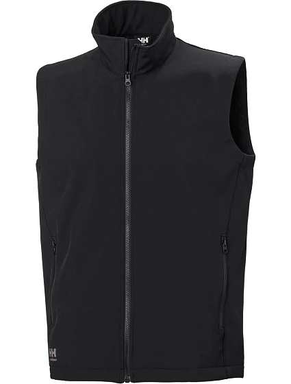 Helly Hansen Manchester 74086 3-vrstvová softshellová vesta „Manchester“ 59.4086 čierna