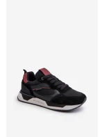 Sneakersy Męskie Memory Foam System Big Star NN174350 Czarne