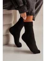 Dámské ponožky Frotte Zigzag Černé