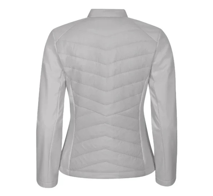 Cross hybridná bunda strieborná šedá