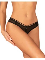 Zmyselné tangá otvorené Roxelia crotchless thong - Obsessive
