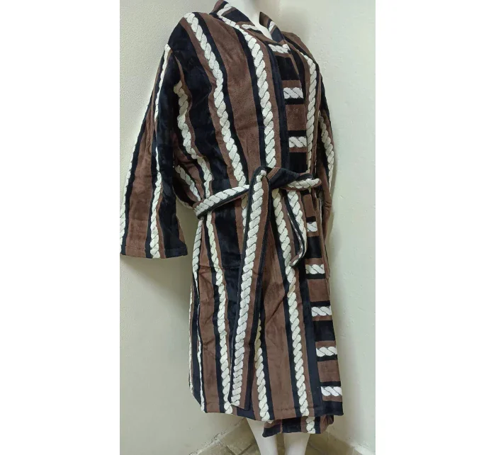 VÝPREDAJ - Pánsky froté župan 1201 Dallas brown - Vestis VÝPREDAJ - Pánsky froté župan 1201 Dallas brown - Vestis