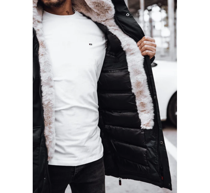 Pánská zimní bunda černá Dstreet TX4594