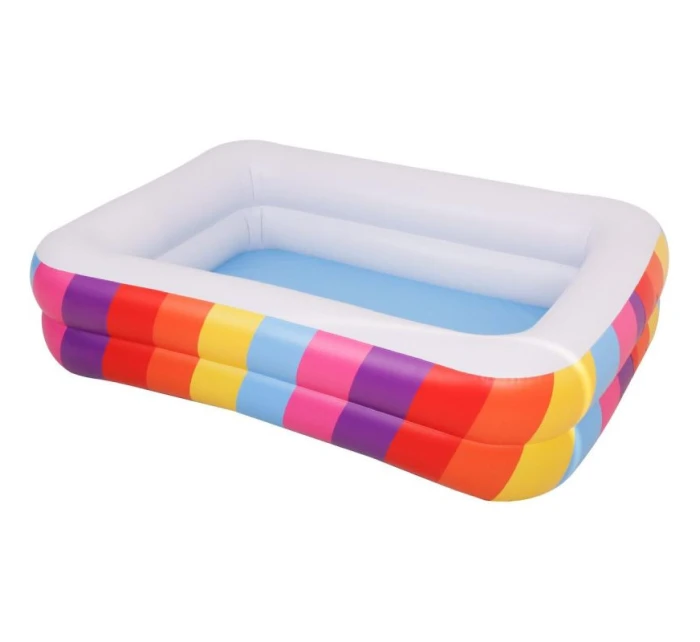 2-rodinná zaoblená 2-krúžková zaoblená umývadlová misa Rainbow 195x140x47 cm 51470