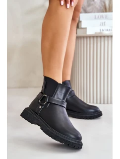 Kotníkové Boty Zateplené Na Zip Big Star model 21675377 Černé - Big Star Shoes