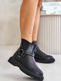 Kotníkové Boty Zateplené Na Zip Big Star model 21675377 Černé - Big Star Shoes