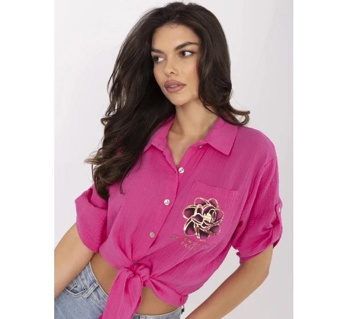 Koszula DHJ KS model 21129457 1.66 fuksjowy - FPrice