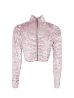 Dámská velurový Top model 18398601 pudr béžová BSL - FPrice