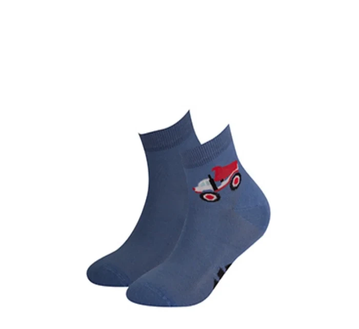 Gatta 224.N59, G24.N59 Cottoline Woisenne chlapčenské vzorované ponožky 21-26