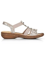 Dámske pohodlné sandále Rieker 62850-90 Dámske pohodlné sandále Rieker 62850-90