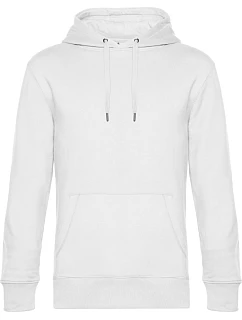 B&C KING Hooded_° Pánska mikina s kapucňou 01.U02K biela