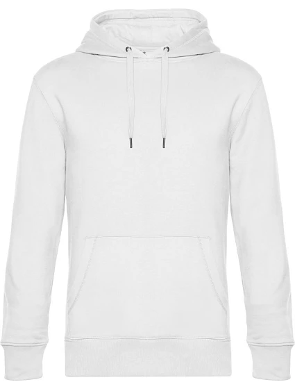B&C KING Hooded_° Pánska mikina s kapucňou 01.U02K biela B&C KING Hooded_° Pánska mikina s kapucňou 01.U02K biela