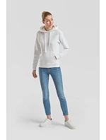 Classic LadyFit Hooded Sweat Dámská mikina s kapucí model 22536313 white - Fruit of the Loom
