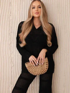 Plážový set z černý model 20247418 - K-Fashion