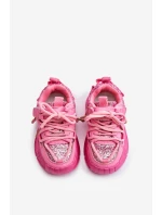 Dětské tenisky flitry růžové model 21673657 - Boto Dětské tenisky flitry růžové model 21673657 - Boto