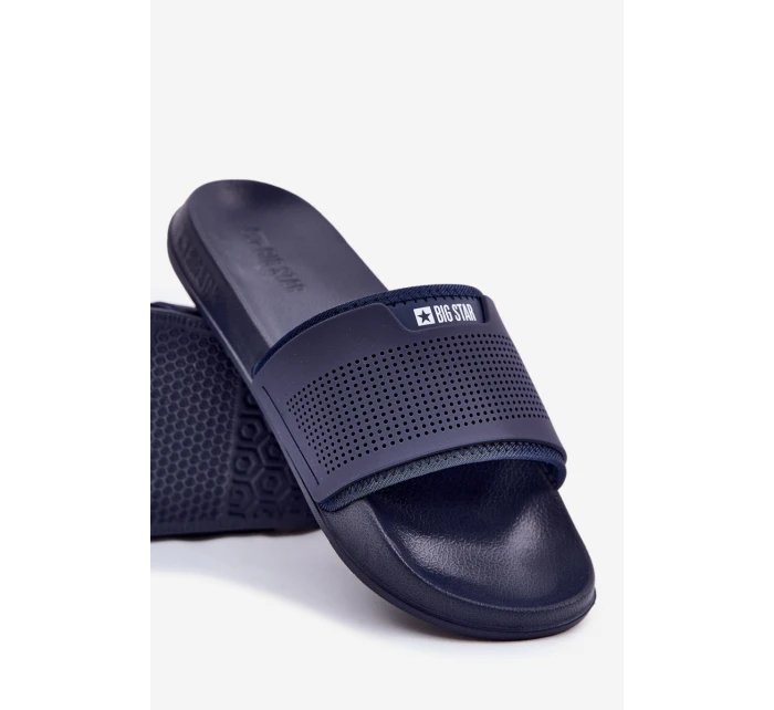 Lehké Pánské Sandály Big Star model 21693884 Tmavě Modré - Big Star Shoes