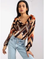 Bluzka DHJ BZ  camelowy model 19776024 - FPrice