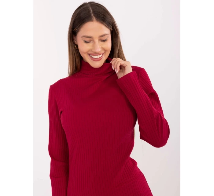 RV SK šaty A1048.83 bordová RV SK šaty A1048.83 bordová