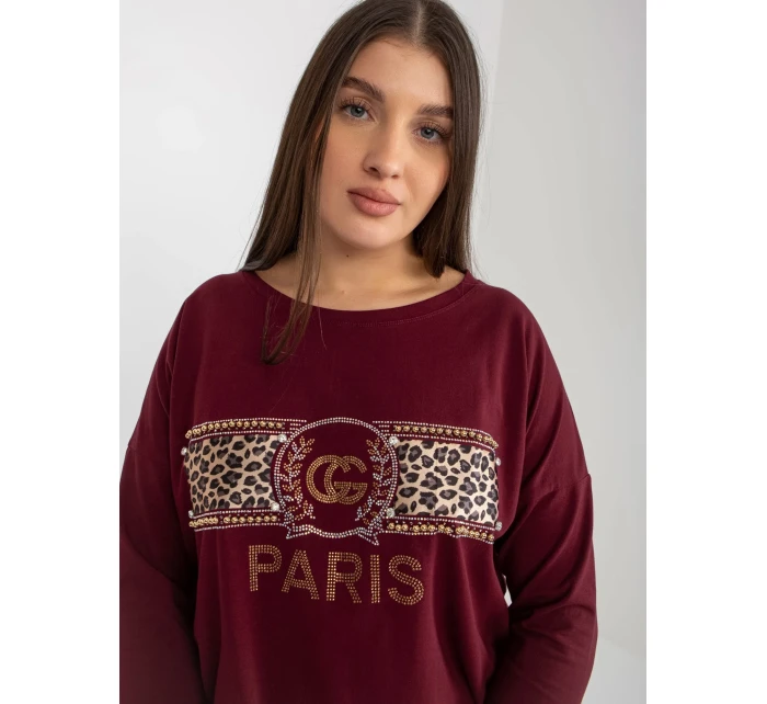 Halenka VI BZ model 17913898 tmavě fialová - FPrice Halenka VI BZ model 17913898 tmavě fialová - FPrice